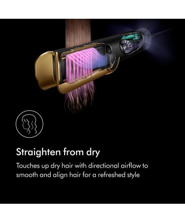Dyson Dyson and Ulta Exclusive Airstrait Hair Straightener in Onyx Black and Gold - Transform Your Style with the Best Innovation Today! - Buy Online on GoSupps.com