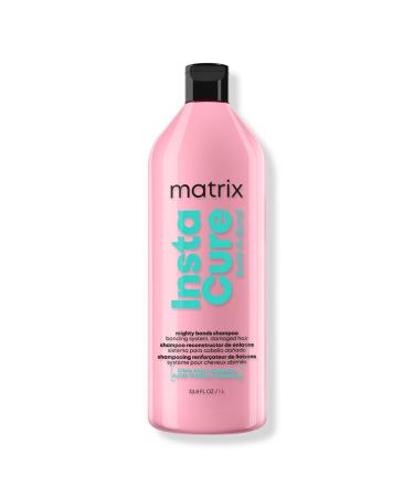 Matrix Instacure Build-A-Bond Mighty Bonds Shampoo for Very Damaged Hair 33.8 oz