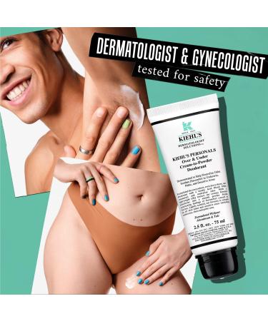 Kiehl's Since 1851 Over & Under Cream-To-Powder Deodorant 2.5 oz - Transform Your Style with the Best Innovation Today! - Buy Online on GoSupps.com