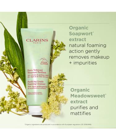 Clarins Purifying Gentle Foaming Face Cleanser 4.2 oz - Transform Your Style with the Best Innovation Today! - Buy Online on GoSupps.com
