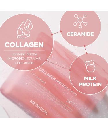 MEDIHEAL Collagen Ampoule Pad 100 ct - Transform Your Style with the Best Innovation Today! - Buy Online on GoSupps.com