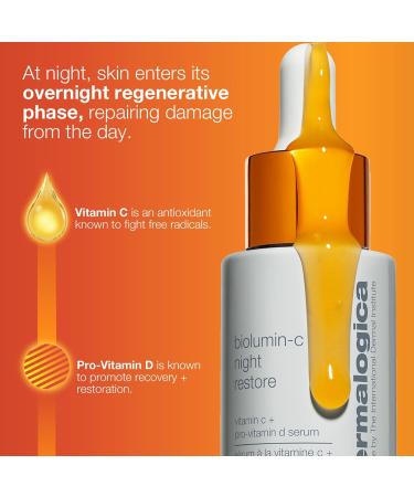 Dermalogica BioLumin-C Night Restore with Vitamin C + Pro-Vitamin D Complex 0.85 oz - Transform Your Style with the Best Innovation Today! - Buy Online on GoSupps.com