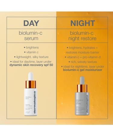 Dermalogica BioLumin-C Night Restore with Vitamin C + Pro-Vitamin D Complex 0.85 oz - Transform Your Style with the Best Innovation Today! - Buy Online on GoSupps.com