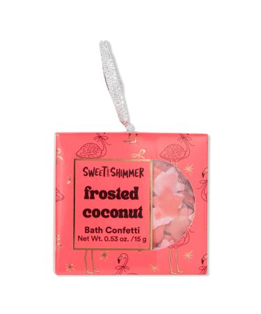 Sweet & Shimmer Frosted Coconut Bath Confetti 0.53 oz
