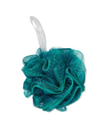 Sweet & Shimmer Shower Pouf Green