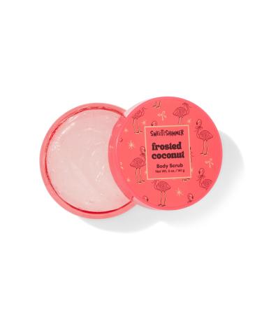 Discover Sweet & Shimmer Frosted Coconut Body Scrub 5.0 oz - Elevate Your Style Instantly! - Buy Online on GoSupps.com