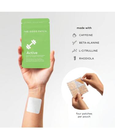 Discover The Good Patch Active Plant-Based Wellness Patch 4 ct - Elevate Your Style Instantly! - Buy Online on GoSupps.com