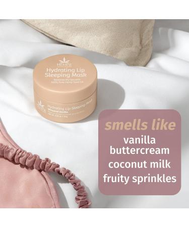 Hempz Vanilla Hydrating Lip Sleeping Mask 0.70 oz - Transform Your Style with the Best Innovation Today! - Buy Online on GoSupps.com