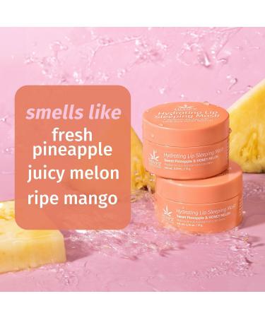 Hempz Sweet Pineapple & Honey Melon Hydrating Lip Sleeping Mask 0.70 oz - Transform Your Style with the Best Innovation Today! - Buy Online on GoSupps.com