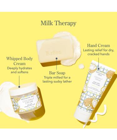 Beekman 1802 Coconut Cream Goat Milk Bodycare Trio - Transform Your Style with the Best Innovation Today! - Buy Online on GoSupps.com
