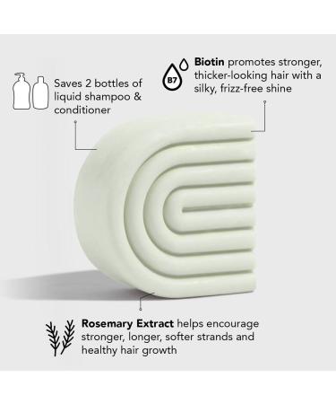 Kitsch Rosemary & Biotin Volumizing Conditioner Bar - Discover Premium Quality Shop now! - Buy Online on GoSupps.com