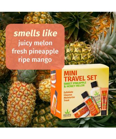 Discover Hempz Sweet Pineapple & Honey Melon Mini Travel Set - Elevate Your Style Instantly! - Buy Online on GoSupps.com