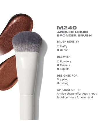 Morphe M240 Angled Liquid Bronzer Brush 1 ct - Transform Your Style with the Best Innovation Today! - Buy Online on GoSupps.com