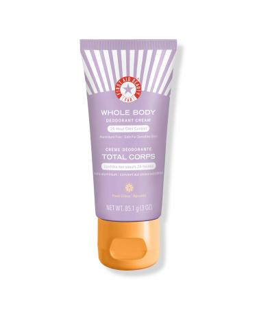 First Aid Beauty Whole Body Deodorant Cream 3.0 oz