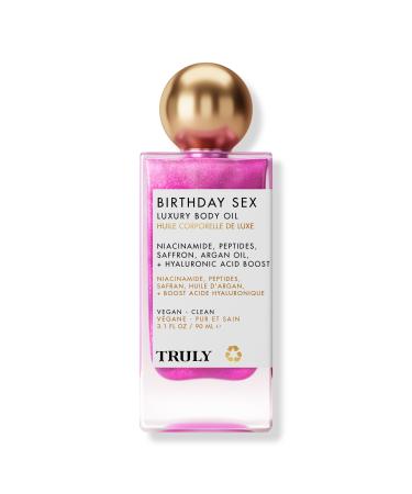 Truly Birthday Sex Body Oil 3.1 oz