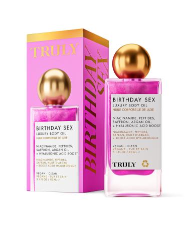 Truly Birthday Sex Body Oil 3.1 oz - Transform Your Style with the Best Innovation Today! - Buy Online on GoSupps.com