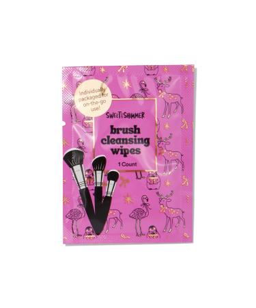 Sweet & Shimmer Makeup Brush Cleaning Wipes 10 ct - Transform Your Style with the Best Innovation Today! - Buy Online on GoSupps.com