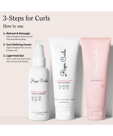 Discover Rizos Curls 3-Step Styling Kit for Curls - Elevate Your Style Instantly! - Buy Online on GoSupps.com