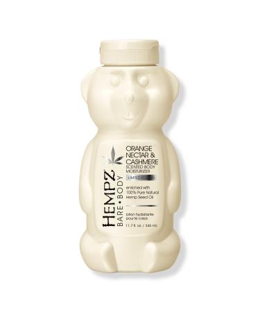 Hempz Bare Body Orange Nectar & Cashmere Herbal Body Moisturizer 11.7 oz
