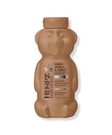 Hempz Bare Body Warm Vanilla & Amber Herbal Body Moisturizer 11.7 oz