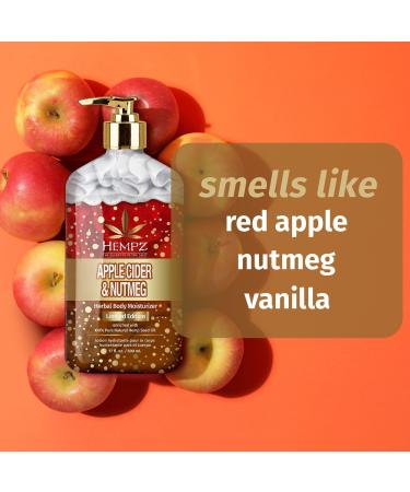 Hempz Limited Edition Apple Cider & Nutmeg Herbal Body Moisturizer 17.0 oz - Transform Your Style with the Best Innovation Today! - Buy Online on GoSupps.com