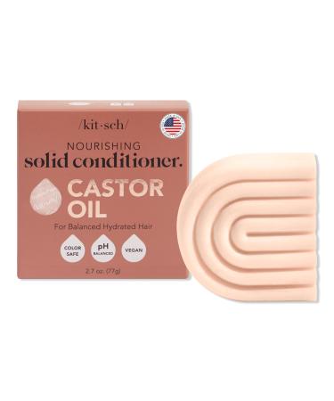 Kitsch Castor Oil Nourishing Solid Conditioner Bar 1 ct