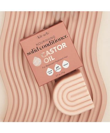 Kitsch Castor Oil Nourishing Solid Conditioner Bar 1 ct - Transform Your Style with the Best Innovation Today! - Buy Online on GoSupps.com