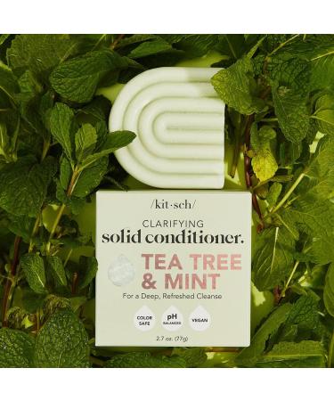Discover Kitsch Tea Tree & Mint Clarifying Solid Conditioner Bar 3.2 oz - Elevate Your Style Instantly! - Buy Online on GoSupps.com