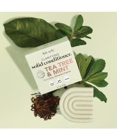 Discover Kitsch Tea Tree & Mint Clarifying Solid Conditioner Bar 3.2 oz - Elevate Your Style Instantly! - Buy Online on GoSupps.com