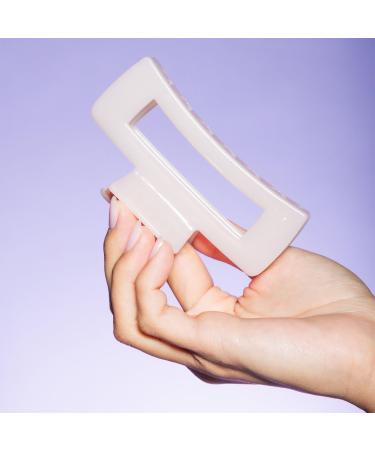 Discover GIMME beauty Thick Hair Rectangle Claw Clip Purple/Cream - Elevate Your Style Instantly! - Buy Online on GoSupps.com