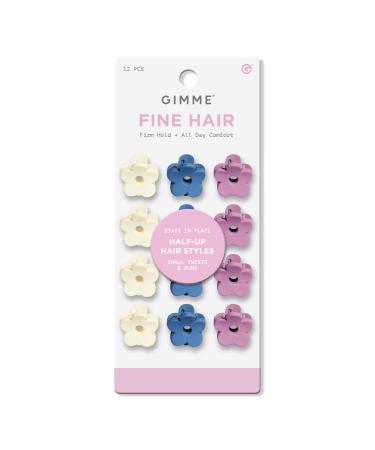 GIMME beauty Fine Hair Tiny Flowers Claw Clip