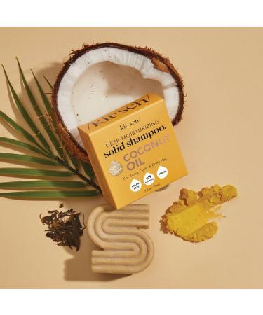 Kitsch Coconut Oil Deep-Moisturizing Solid Shampoo Bar 1 ct - Transform Your Style with the Best Innovation Today! - Buy Online on GoSupps.com