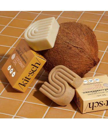 Kitsch Coconut Oil Deep-Moisturizing Solid Shampoo Bar 1 ct - Transform Your Style with the Best Innovation Today! - Buy Online on GoSupps.com