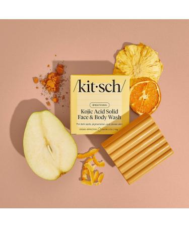 Discover Kitsch Kojic Acid Brightening Body Wash Bar 1 ct - Elevate Your Style Instantly! - Buy Online on GoSupps.com