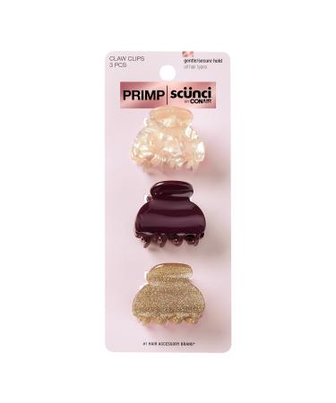 Discover ScÃ¼nci Primp 4cm Claw Clips 3 ct - Elevate Your Style Instantly! - Buy Online on GoSupps.com