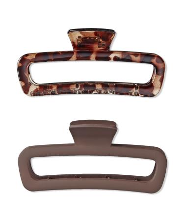 Scünci Primp Retangular Claw Clips 2 ct