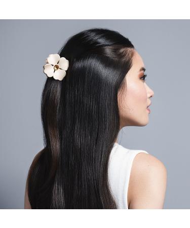 The Hair Edit Camellia Rhinestone Flower Claw Clip - Transform Your Style with the Best Innovation Today! - Buy Online on GoSupps.com