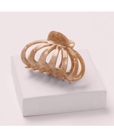 Discover The Hair Edit Jellyfish Claw Clip - Latte Marble - Elevate Your Style Instantly! - Buy Online on GoSupps.com