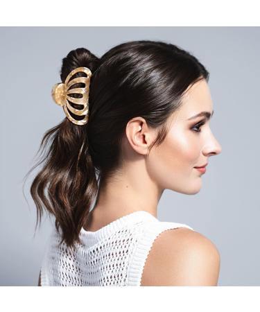 Discover The Hair Edit Jellyfish Claw Clip - Latte Marble - Elevate Your Style Instantly! - Buy Online on GoSupps.com