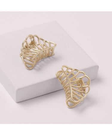 Discover The Hair Edit Petite Gilded Mermaid Shell Mini Claw Clips - Elevate Your Style Instantly! - Buy Online on GoSupps.com
