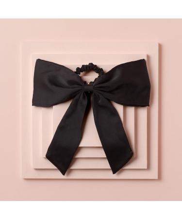 Discover The Hair Edit Runway Ribbon Bow Hook Satin Scrunchie - Elevate Your Style Instantly! - Buy Online on GoSupps.com