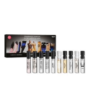 Carolina Herrera Iconic Multi-branded Fragrance Sampler for Her & Him