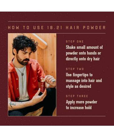 Discover 18.21 Man Made Sweet Tobacco Hair Styling Powder 0.28 oz - Elevate Your Style Instantly! - Buy Online on GoSupps.com
