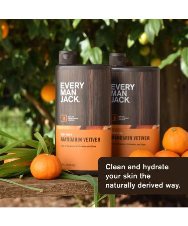 Discover Every Man Jack Mandarin Vetiver Body Wash 16.9 oz - Elevate Your Style Instantly! - Buy Online on GoSupps.com