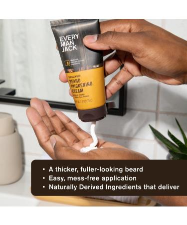 Every Man Jack Beard Thickening Cream 2.8 oz - Transform Your Style with the Best Innovation Today! - Buy Online on GoSupps.com