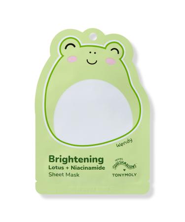 TONYMOLY Squishmallows Hydrating Printed Essence Facial Sheet Masks Wendy Brightening