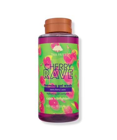 Tree Hut Cherry Rave Foaming Gel Wash 18 oz