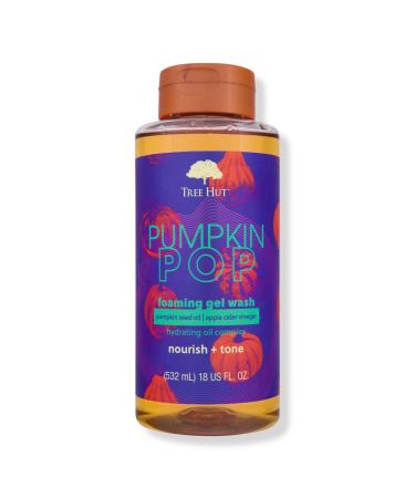 Tree Hut Pumpkin Pop Foaming Gel Wash 18 oz