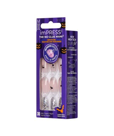 Discover Kiss imPRESS Halloween Press-On Nails, Caution Ahead 30 ct - Elevate Your Style Instantly! - Buy Online on GoSupps.com