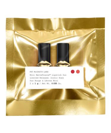 Discover PAT McGRATH LABS Mini MatteTrance Lipstick Duo: Iconic Hues 0.035 oz - Elevate Your Style Instantly! - Buy Online on GoSupps.com